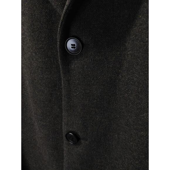 Hugo Boss Sirrah Classic Gray Stretch Virgin Wool Suit Jacket Coat Size 42L - Picture 4 of 12